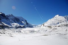 
Mount Athabasca and Mount Andromeda, Athabasca Glacier, Snow Dome From Columbia Icefield
